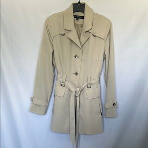 Classic Beige Trench‎ Coat by Fleet Street